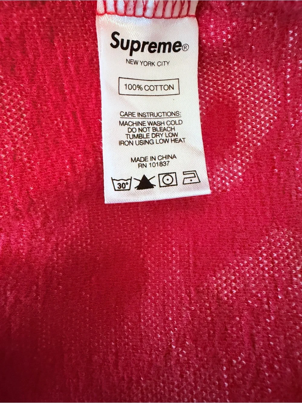 Supreme Scatter Text Crewneck
